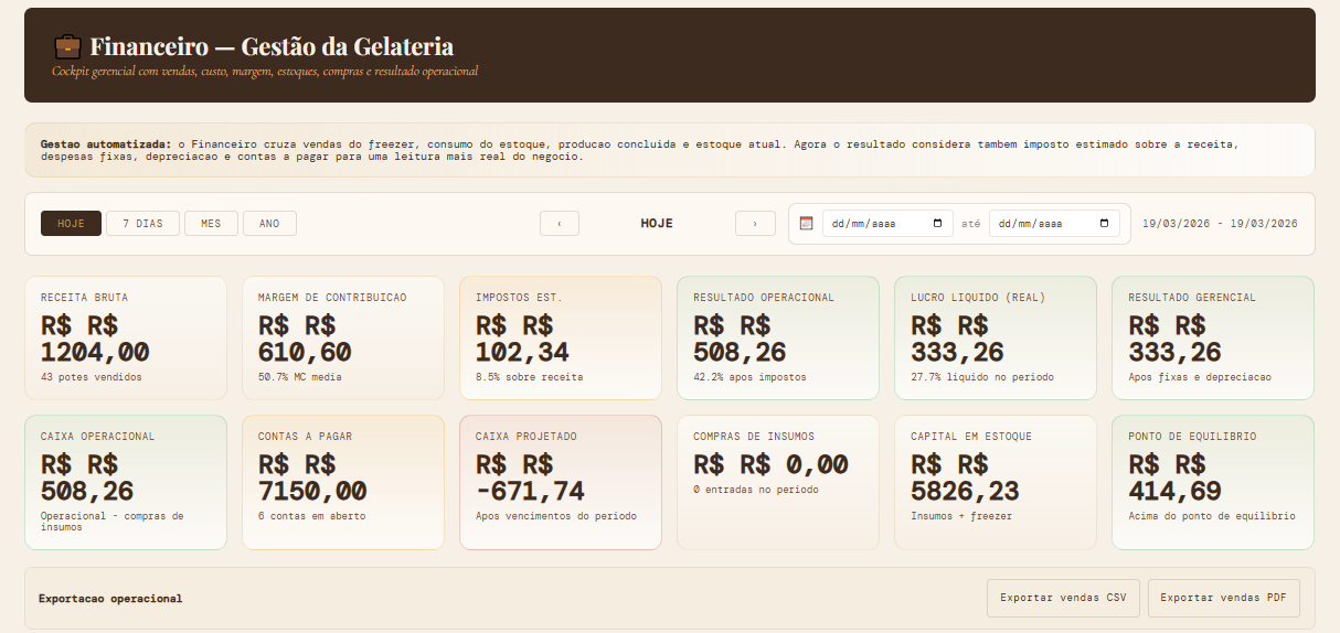 Financeiro automatizado